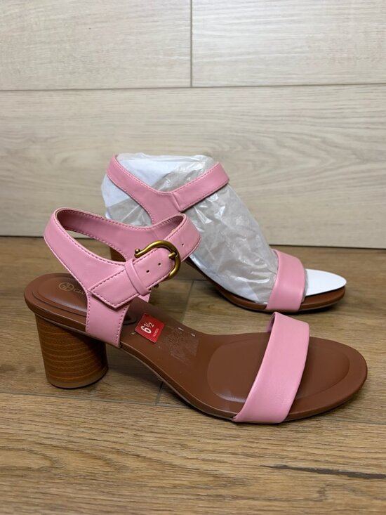 Giani Bernini Shoes - Giani Bernini Hadleyyp Women Blush Blom Strappy Sandals Heel 6.5M